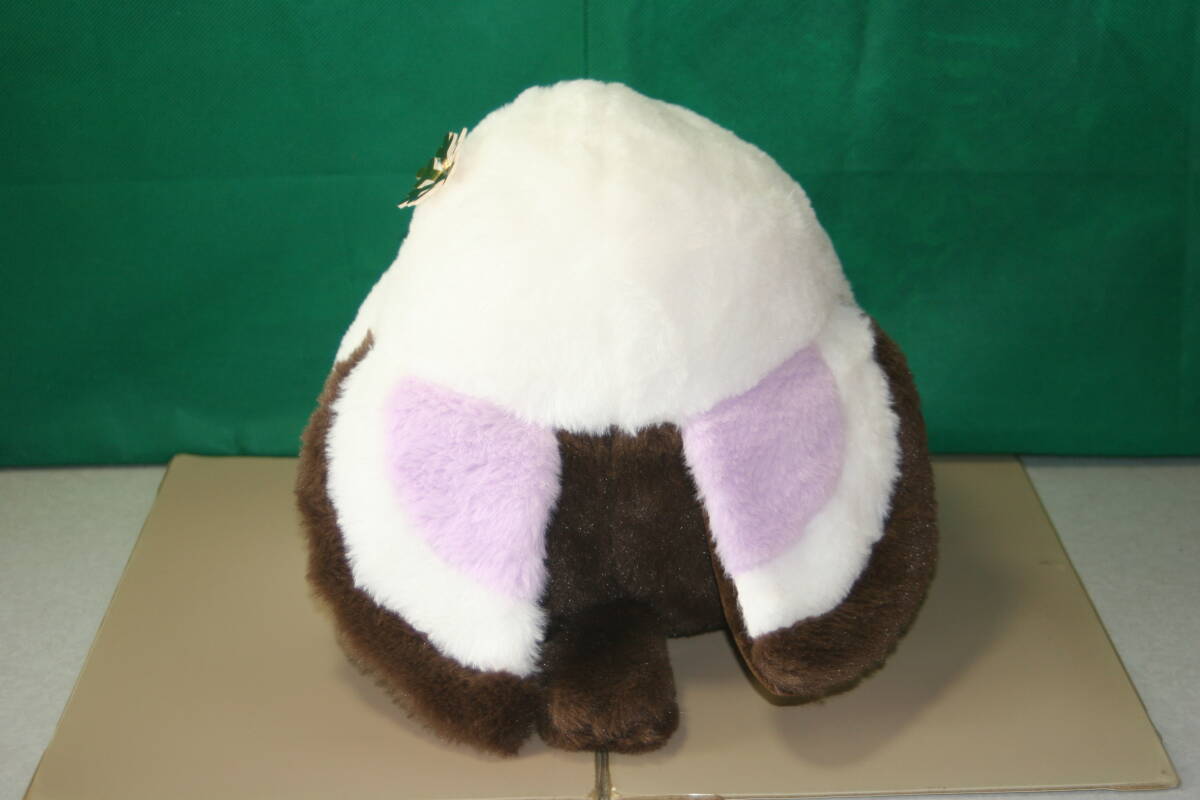ふくふくシマエナガ 冬色びより 紫しまゑ JB ぬいぐるみ 約24cm×30cm 金の飾り 雪の結晶_画像4