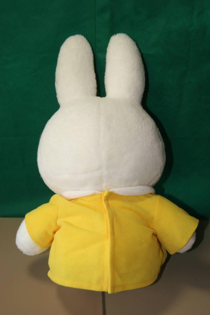 ミッフィー 黄色のワンピース ぬいぐるみ セキグチ製品 2000年 全長約46cm ペレット入り イエロー　ワンピース着脱可能_画像8