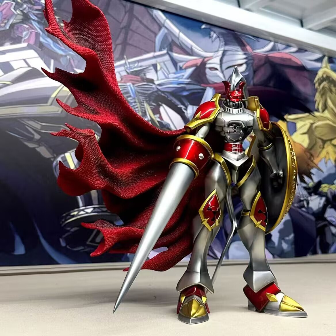 デジモンアドベン デュークモン フィギュア ガレージキット _画像2