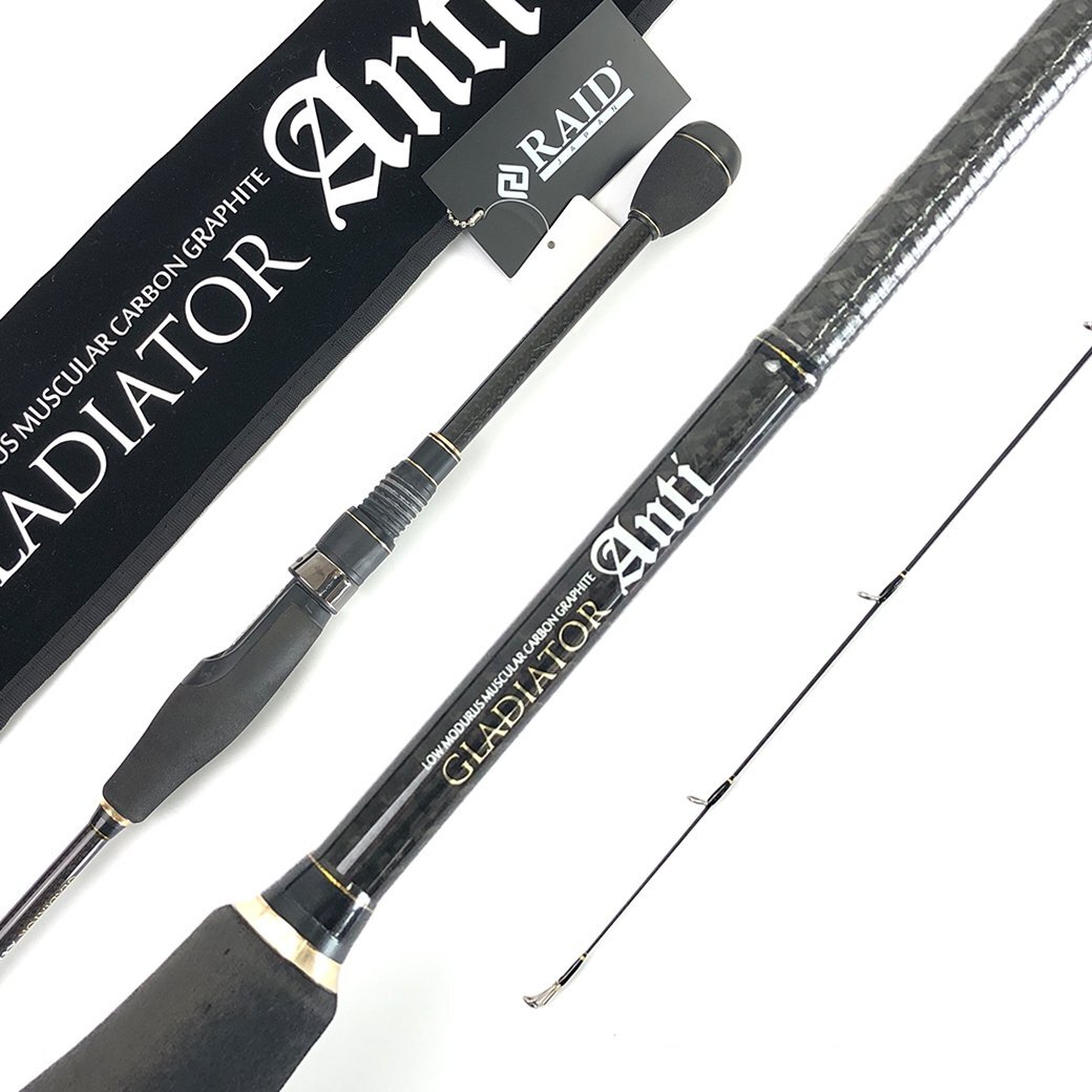 レイド グラディエーター アンチ GA-61ULS-ST フィクサー 1ピース スピニングロッド | RAID JAPAN GLADIATOR Anti Fishing Rod バスロッド_画像1