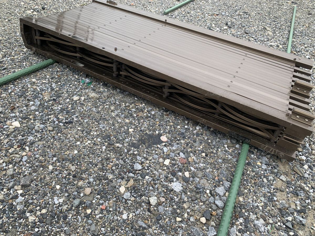 (222) アルミ　伸縮門扉 門扉　佐川急便220cm発送_画像8