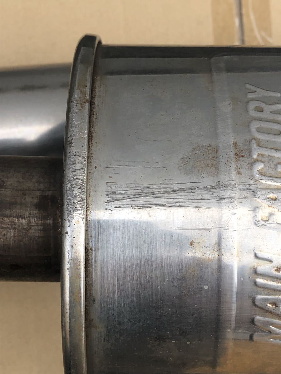 希少！日産 ジューク ニスモ NF15 フジツボマフラー 4WD CVT MR16DDT カーボン出口！_画像7