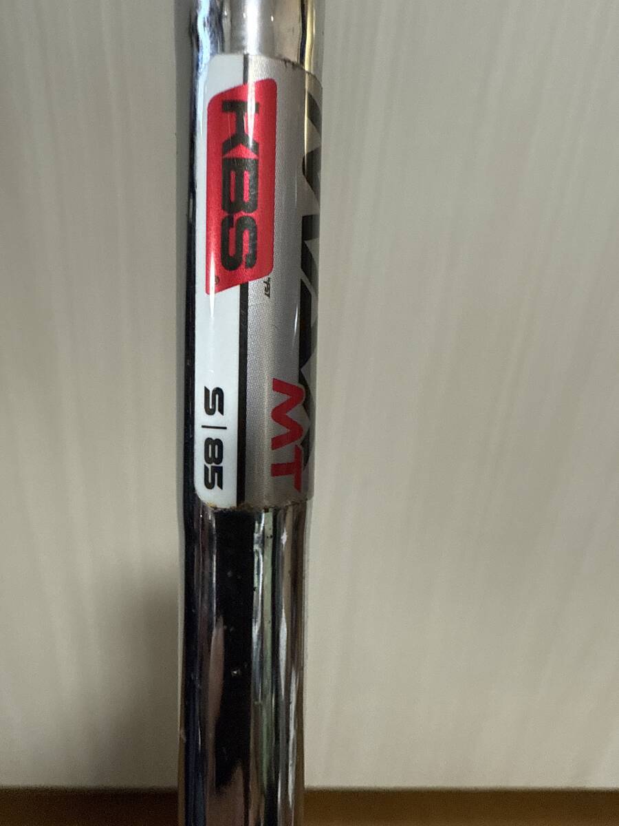 テーラーメイド STEALTH (ステルス アイアン) 6本セット 6?PW?AW KBS MAX MT 85 硬S フレックスS 中古品