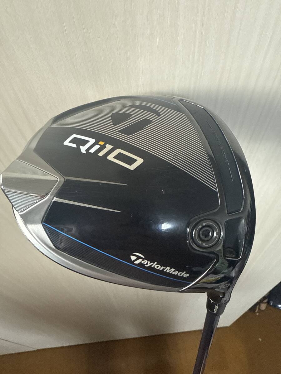 テーラーメイド Qi10 ドライバー 10.5° Diamana TM50 フレックスS 狀態(tài)良好　ヘッドカバー付き