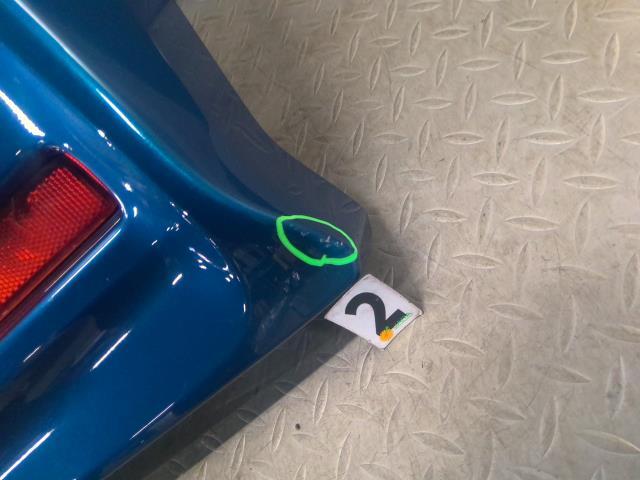 Ｎ－ＢＯＸ DBA-JF1 リアバンパーASSY カスタムG Lパッケージ B572P 40253の画像4