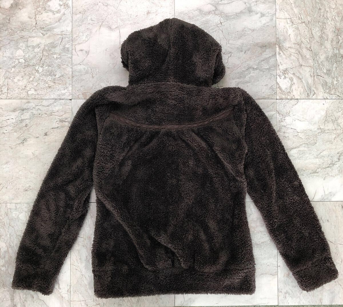 American Reg Pantryアメリカンラグパントリー レディース フリースジャケット Lサイズ チャコールグレー 【Y-368】_画像2