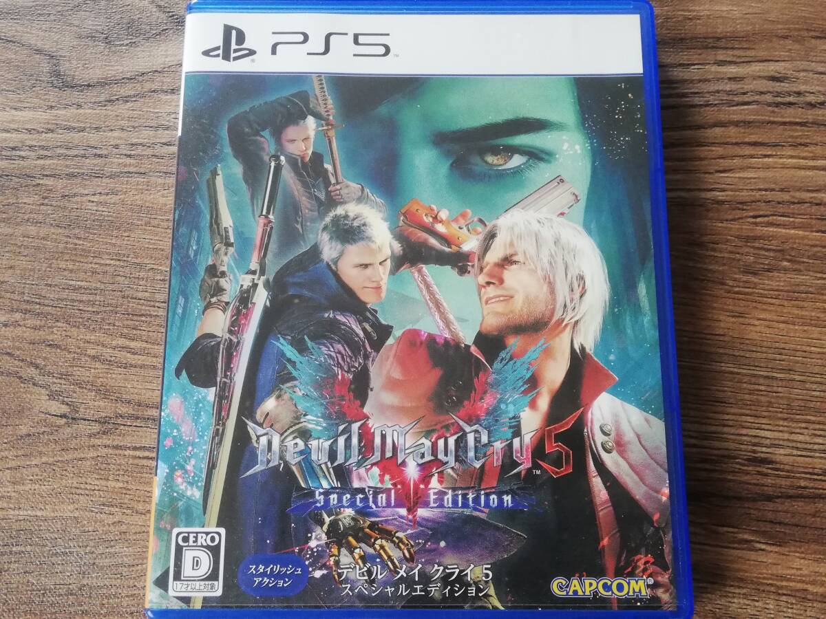 【即決&送料無料】 デビル メイ クライ 5（Devil May Cry 5） スペシャルエディション / スタイリッシュアクション 悪魔狩人 / PS5ソフト_画像1
