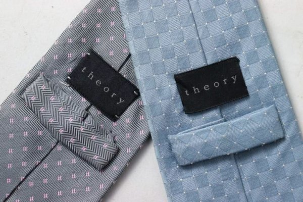 セオリー Theory ストライプ柄 ドット柄 チェック柄 など メンズ ブランド ネクタイ 7点 セット まとめ売り 大量 卸 ts13237_画像3