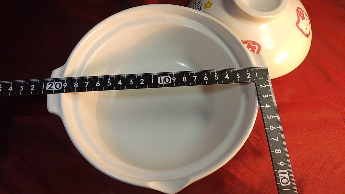 ハロー キティ 陶器製土鍋 ★1996 SANRIO★レトロ★入手困難_画像4