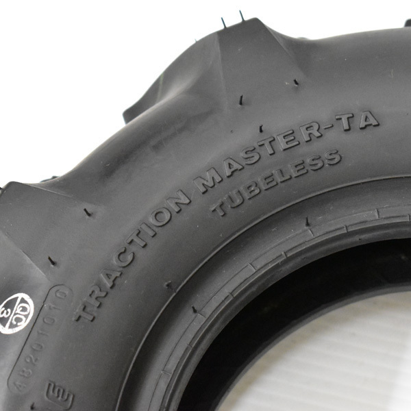ブリヂストン TA 100/85D6 2PR T/L チューブレス タイヤ2本 Traction Master 一般耕うん機用、管理機用タイヤ_画像5