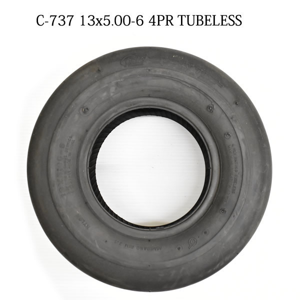 Cheng Shin タイヤ2本セット C-737 13X5.00-6 4PR チューブレスタイヤ 草芝刈り機・ゴルフカート用 正新 チェンシン C737 13X500-6_画像4