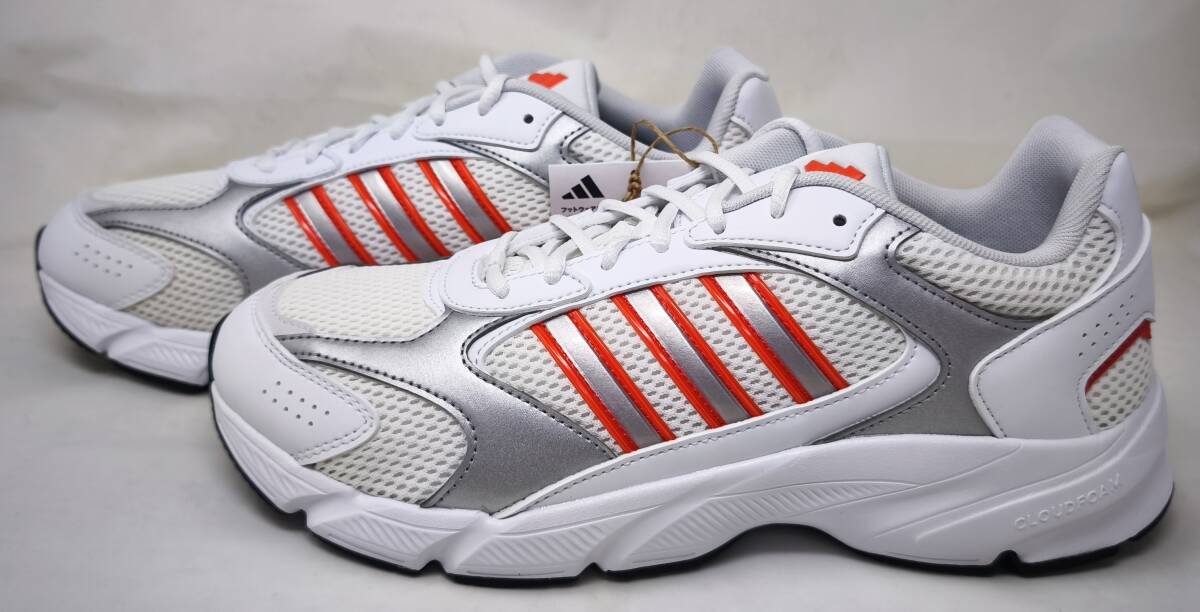 *Adidas Crazychaos 2000 White Metallic Silver Orange 2024 IH0303 28cm US10 Adidas k Lazy Chaos *