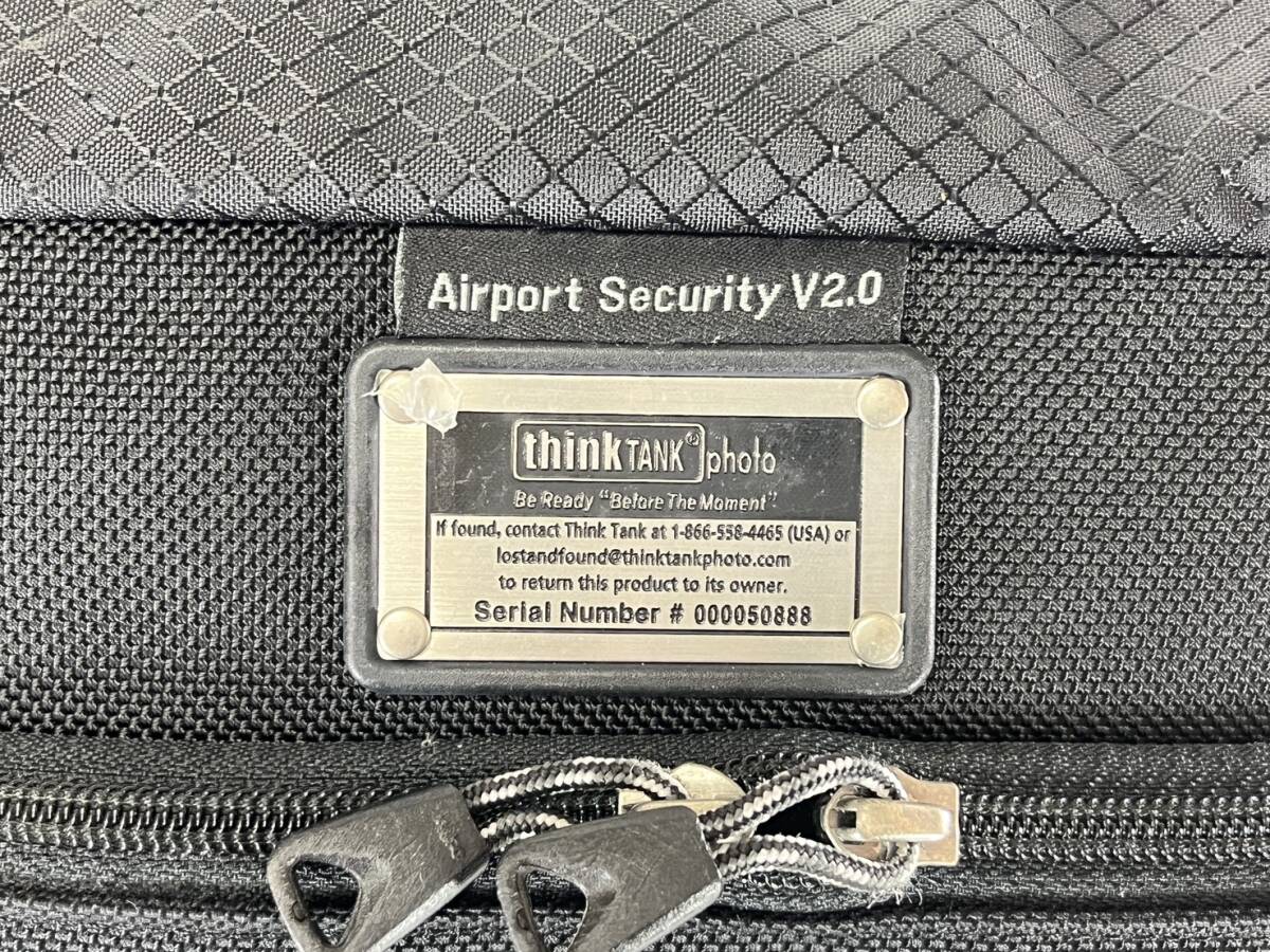 【現状品】thinkTANKphoto シンクタンクフォト Airport Security V2.0 エアポートセキュリティ カメラバッグ_画像4