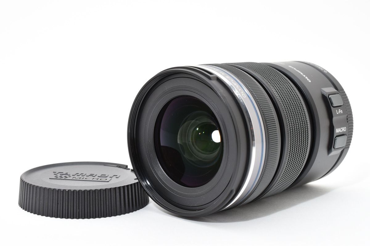 ★良品★ オリンパス OLYMPUS M.ZUIKO DIGITAL ED 12-50mm F3.5-6.3 EZ ブラック YM4385#67_画像1