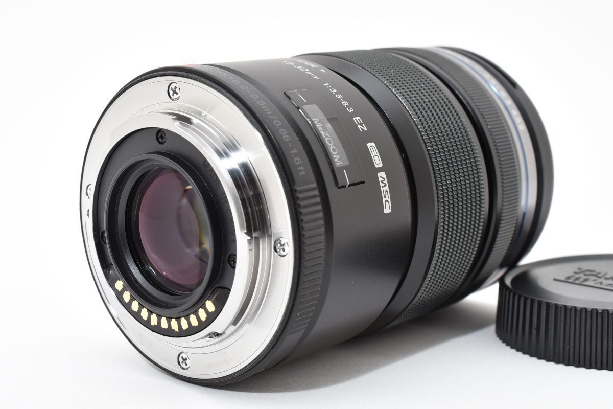 ★良品★ オリンパス OLYMPUS M.ZUIKO DIGITAL ED 12-50mm F3.5-6.3 EZ ブラック YM4385#67_画像4