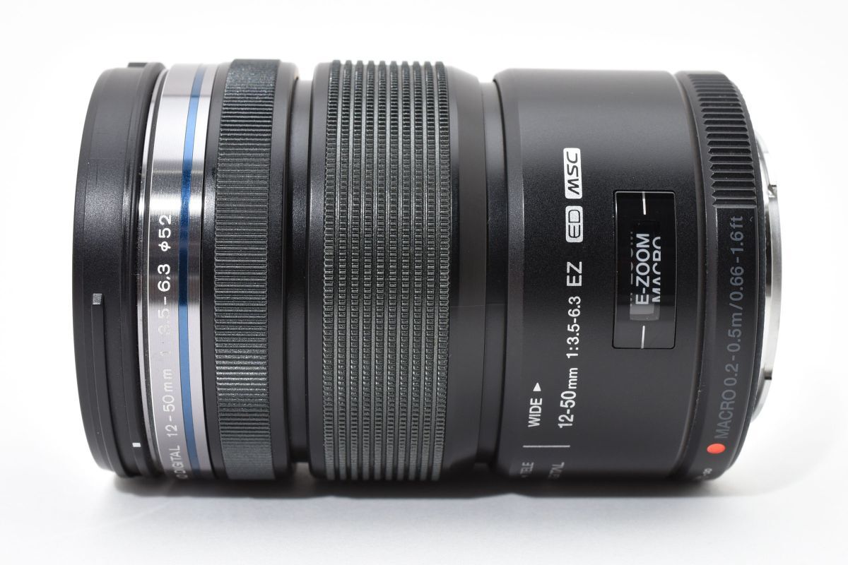 ★良品★ オリンパス OLYMPUS M.ZUIKO DIGITAL ED 12-50mm F3.5-6.3 EZ ブラック YM4385#67_画像7