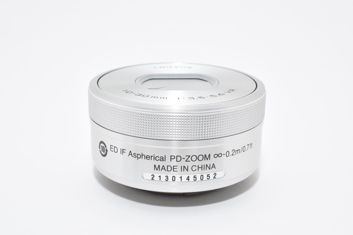 ★美品★ ニコン NIKON 1 NIKKOR VR 10-30mm F3.5-5.6 PD-ZOOM シルバー AYM4730#33_画像9