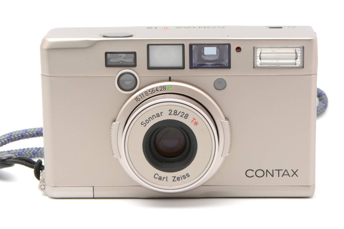 ★美品★ CONTAX コンタックス Tix Carl Zeiss Sonnar T 28mm F2.8 LL4371#F2981_画像2
