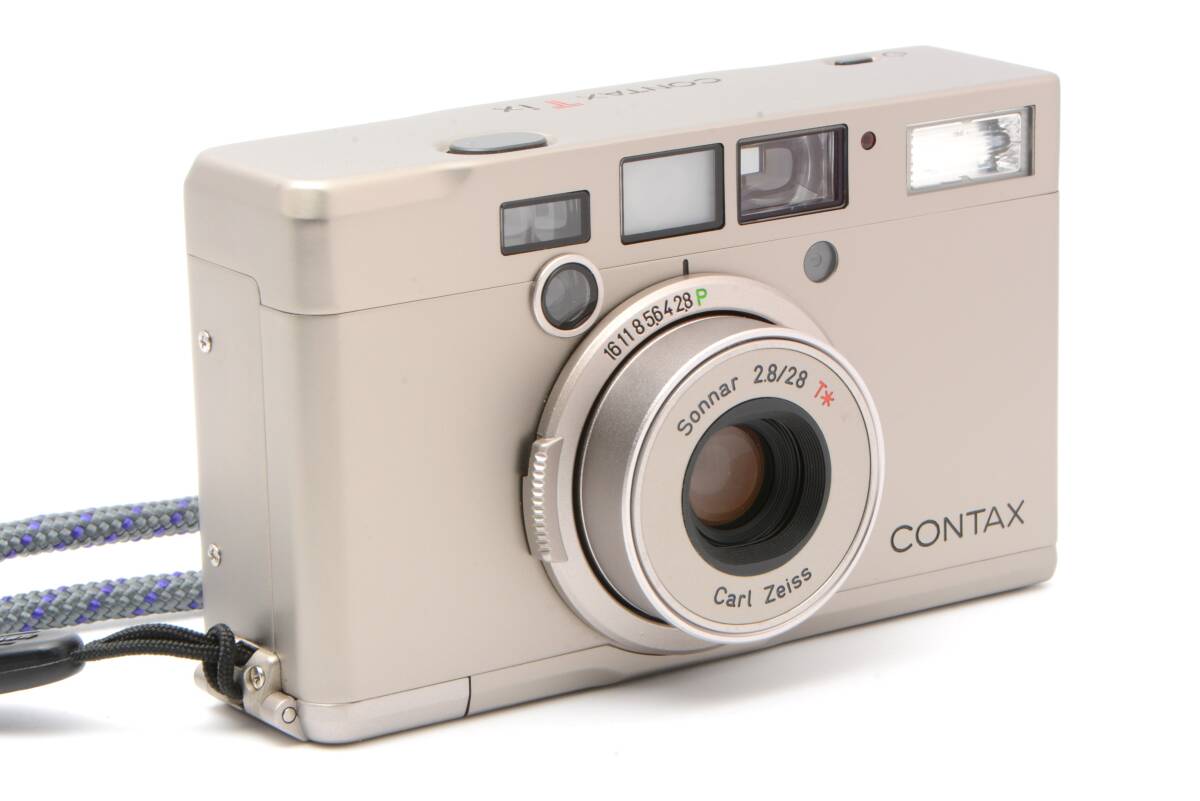 ★美品★ CONTAX コンタックス Tix Carl Zeiss Sonnar T 28mm F2.8 LL4371#F2981_画像3