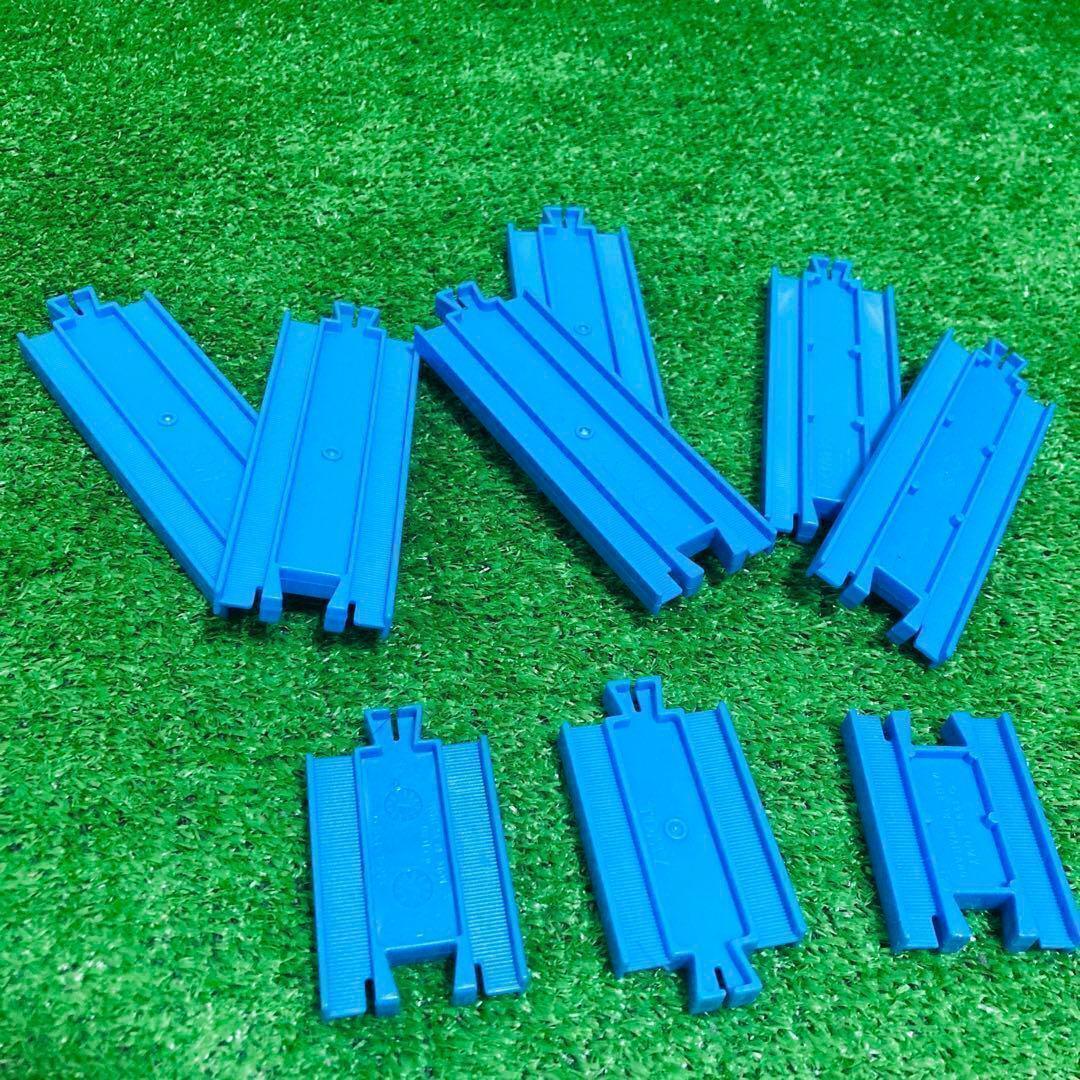 レールセットD 洗浄済 匿名配送 プラレール 曲線レール 直線レール 大量_画像7