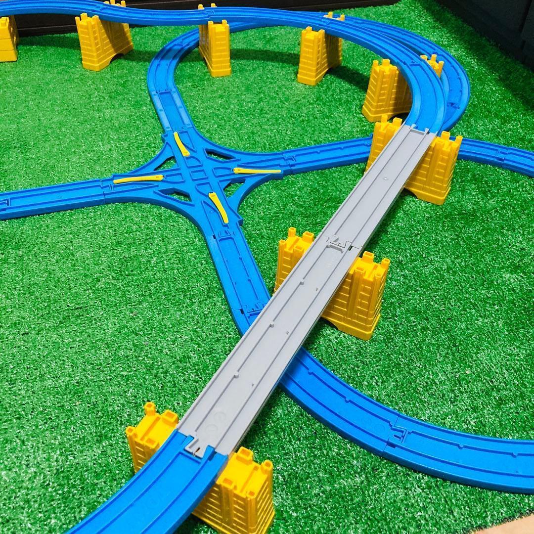 1025B1 クローバーループ 洗浄済 プラレール コースセット レイアウト_画像4