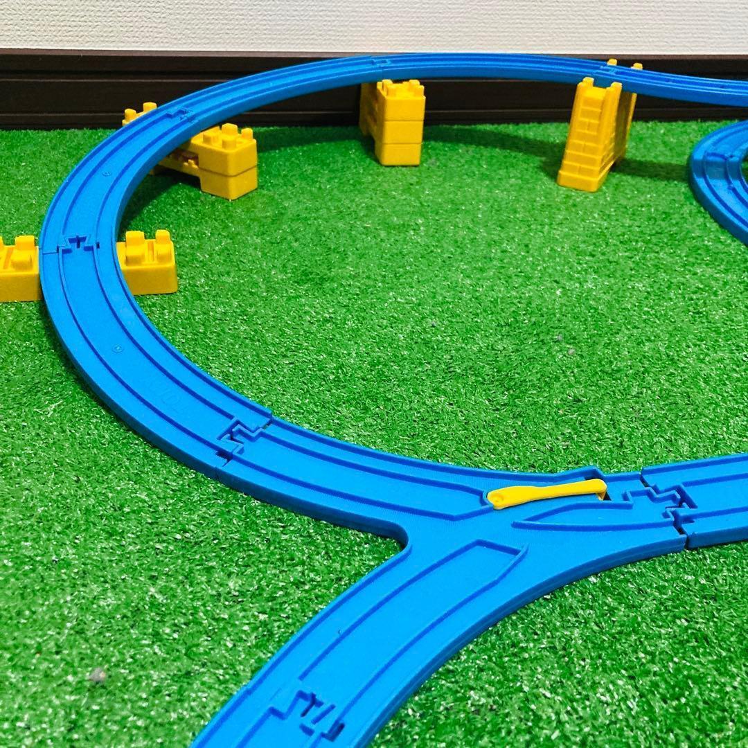1025B1 クローバーループ 洗浄済 プラレール コースセット レイアウト_画像7