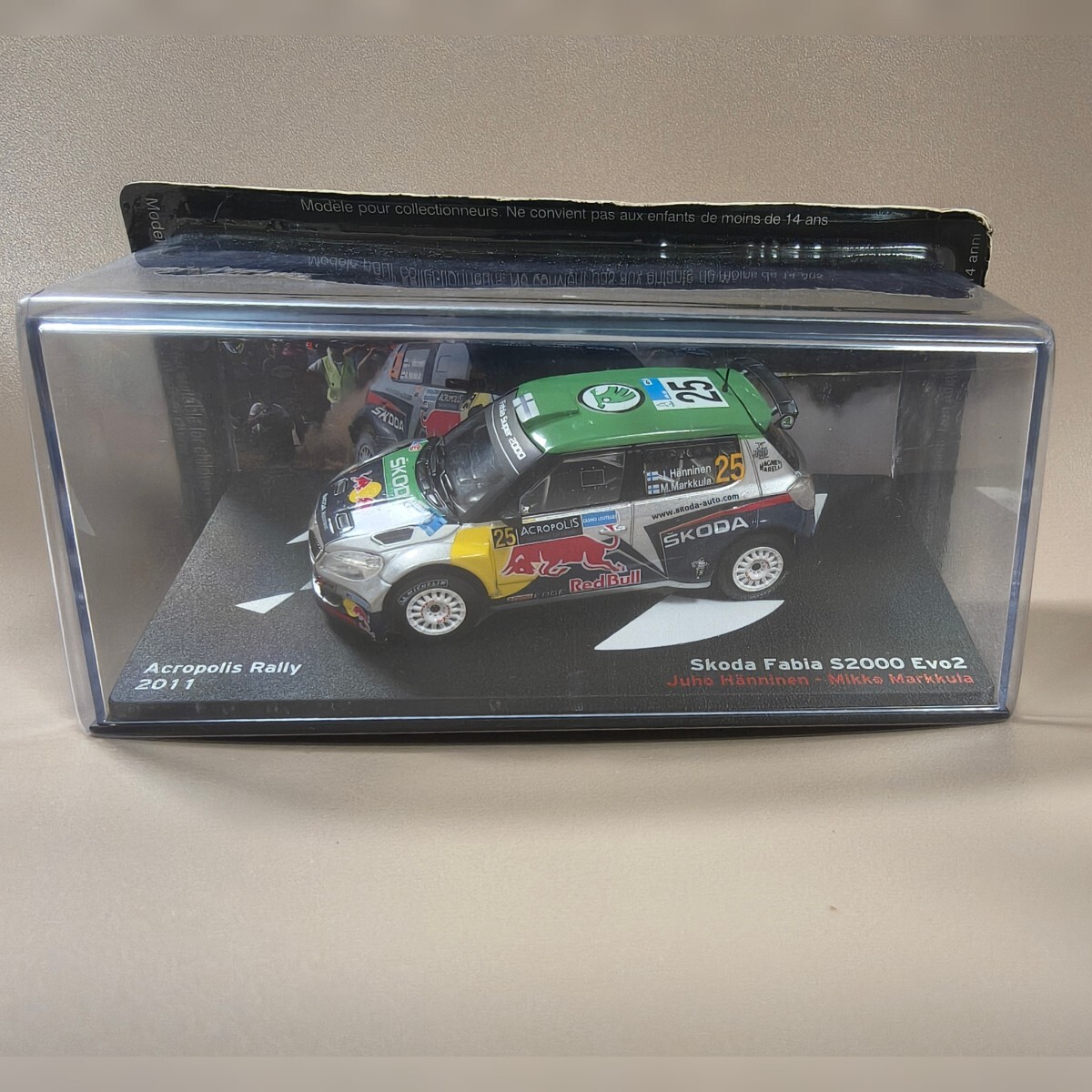 【新品】1/43 デアゴスティー ラリーカーコレクション シュコダ・ファビア S2000 Evo2 2011 240001027724_画像1