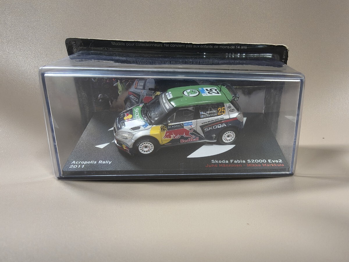 【新品】1/43 デアゴスティー ラリーカーコレクション シュコダ・ファビア S2000 Evo2 2011 240001027724_画像8