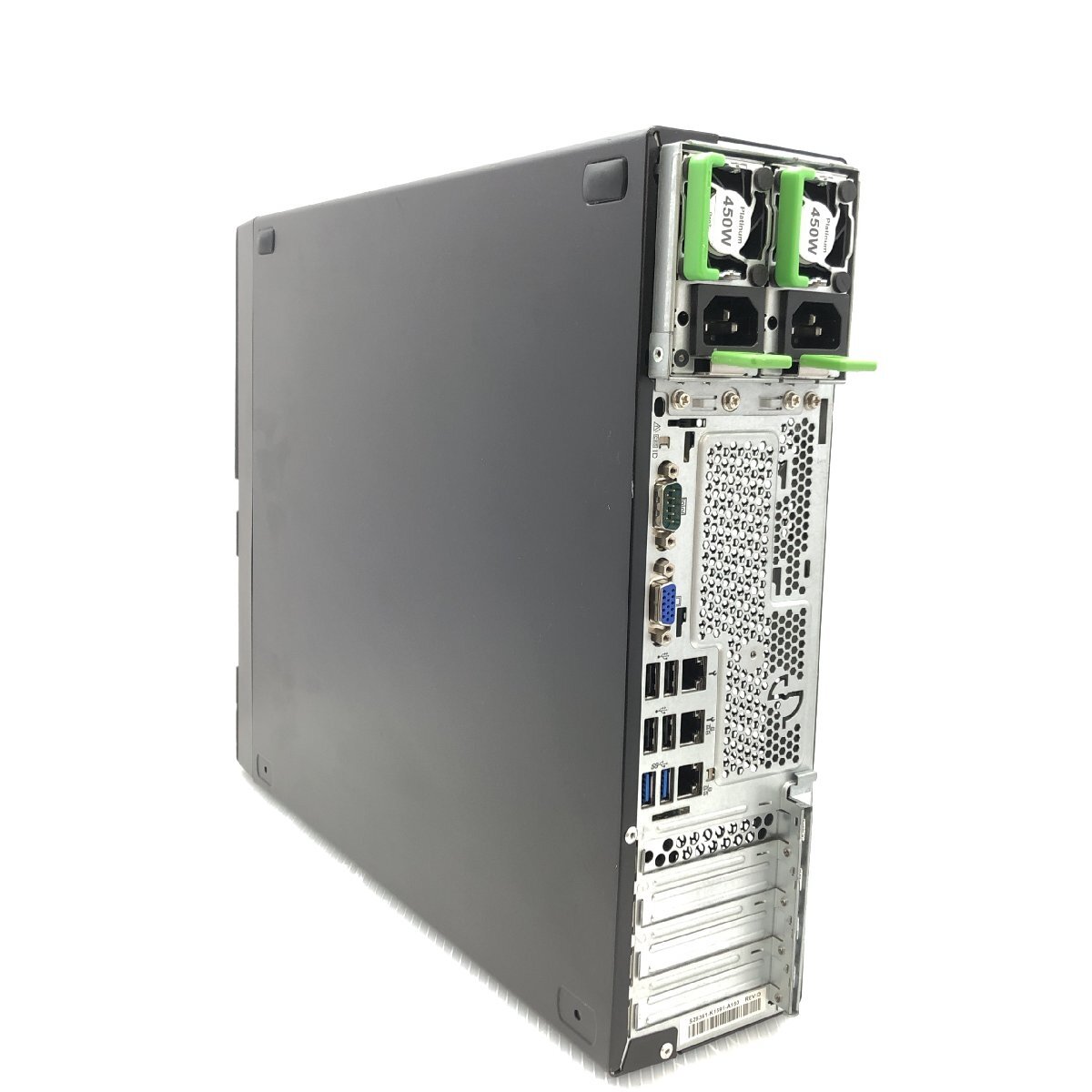【ジャンク】FUJITSU PRIMERGY TX1320 M3 PS1320 Xeon E3-1240 V6 8GB HDD 1TB×3 3TB T020475_画像3