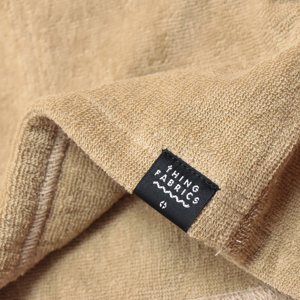 春夏/Et baas × THING FABRICS/1(M)サイズ/イージーハーフパンツ EBS-SPT-006 日本製 パイル 新品/ベージュ/kf353/_画像5