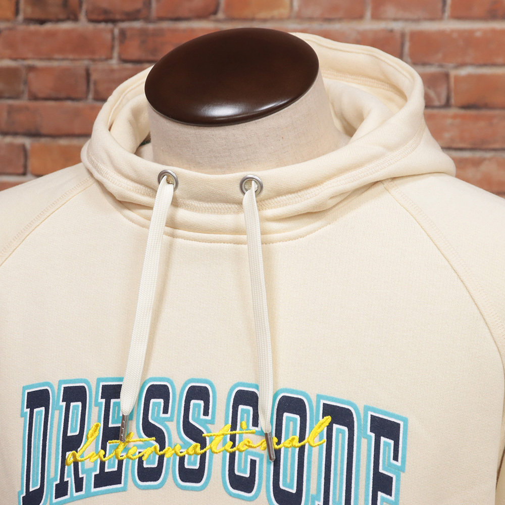 秋冬/ZOY/2(L)サイズ/パーカー 071422105 日本製 フーディー AEROKNOT 裏毛 スウェット ゴルフ ゾーイ 新品/アイボリー/md371/_画像3