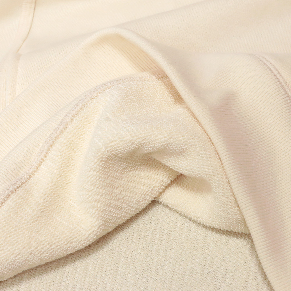 秋冬/ZOY/2(L)サイズ/パーカー 071422105 日本製 フーディー AEROKNOT 裏毛 スウェット ゴルフ ゾーイ 新品/アイボリー/md371/_画像5