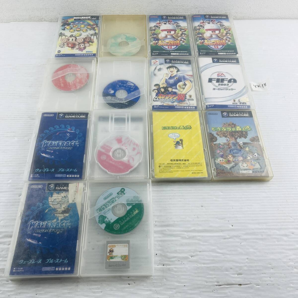 (ヤ)YK18【100本まとめ】GC ゲームキューブ ソフト ルイージマンション ワリオワールド 大乱闘スマッシュブラザーズ マリオパーティ ほか_画像6