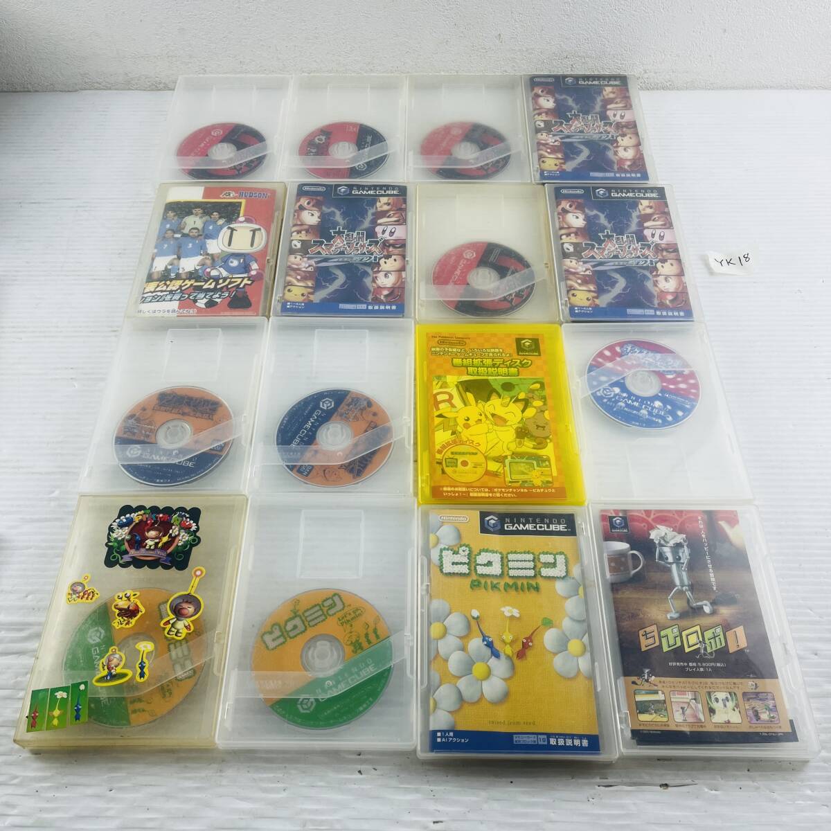 (ヤ)YK18【100本まとめ】GC ゲームキューブ ソフト ルイージマンション ワリオワールド 大乱闘スマッシュブラザーズ マリオパーティ ほか_画像4