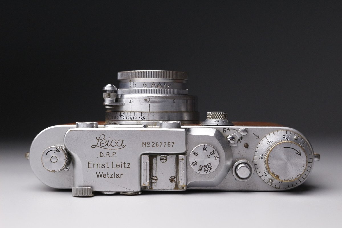 【LIG】Lica ライカ IIIa Ernst Leitz Wetzlar DRP フィルムカメラ バルナック Summar 5cm F2 [.QWQ]25.9_画像3