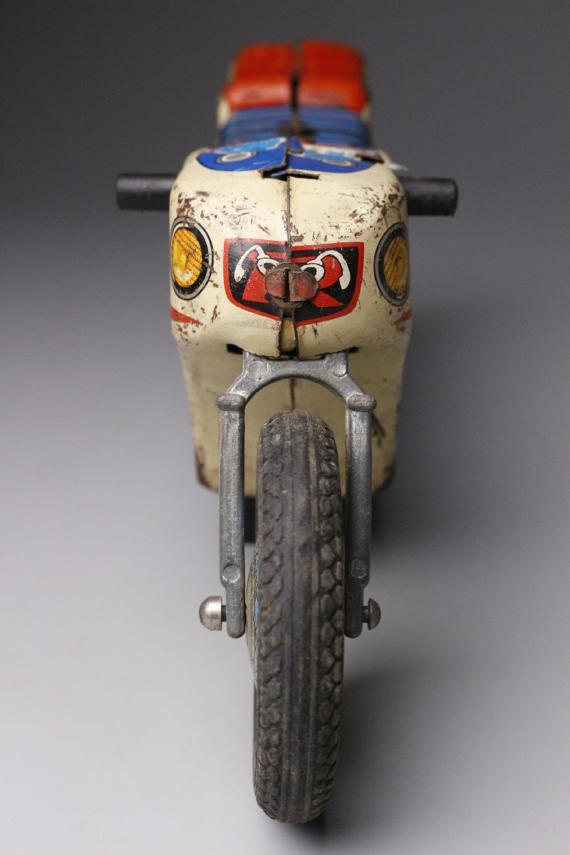 [LIG] подлинная вещь 1970 годы старый Bandai Kamen Rider Cyclone номер жестяная пластина игрушка Showa Retro [.WE]25.10