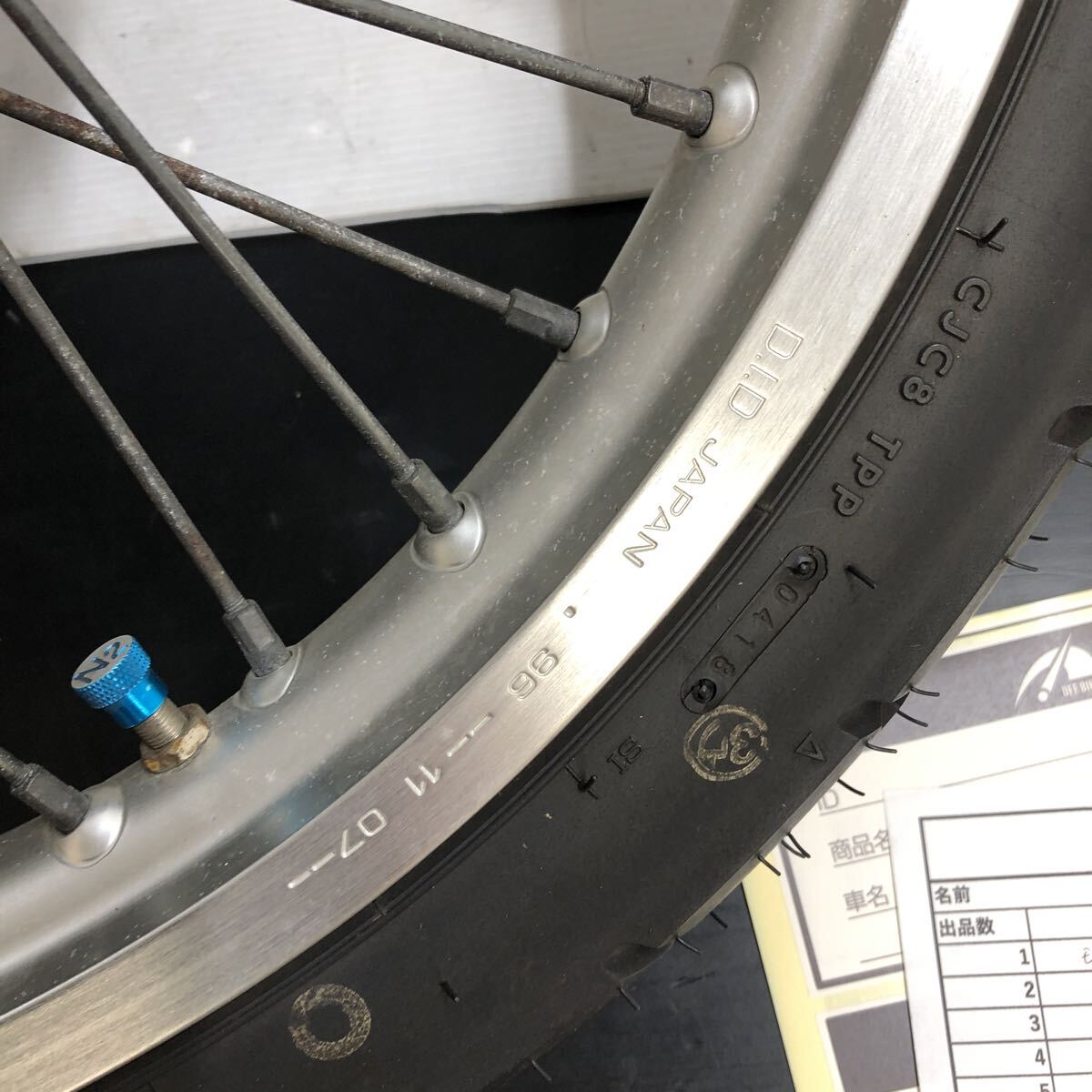 ◎トリッカー DG16J-004〜 外し ホイールセット_画像10