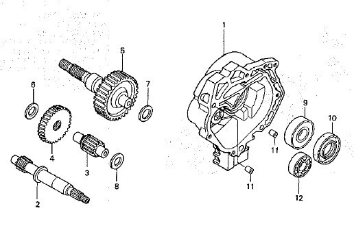 AF58 前期 純正 ウエイトローラー 茶 6.5g ズーマー ZOOMER ローラー AF55E 4スト キャブ AF55 スクーピー FI 桃　/ get_画像5