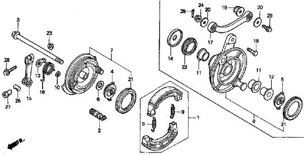 C50 純正 フロントキャリア 新品 スーパーカブ50 メッキ C70 カブ Super Cub ホンダ AA01 STD DX CM HONDA デラックス C90 新品 HA02　/gk4_画像6