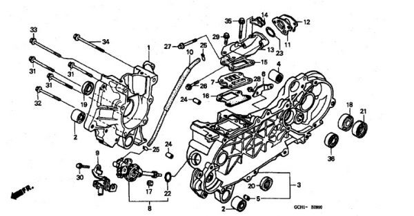 AF27 FiT 純正 エアクリーナー コネクティングチューブ . ディオフィット 新品 エアクリパイプ BOX ゴム　Dio Fit　　/ gah_画像3