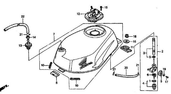 AC10 後期 純正 ニードル セット NSR50 キャブ . NSRmin ミニ OH 新品 ジェットニードル HC06 NSR80 nsr / gt4_画像4