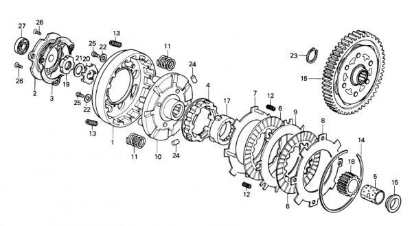 ST50 純正 エアエレメント ST70 DAX 旧 ダックス 6v K1 AB26 エア クリーナー フィルター Z50M M型 モンキー Z50A ホンダ A型　/ 098_画像6