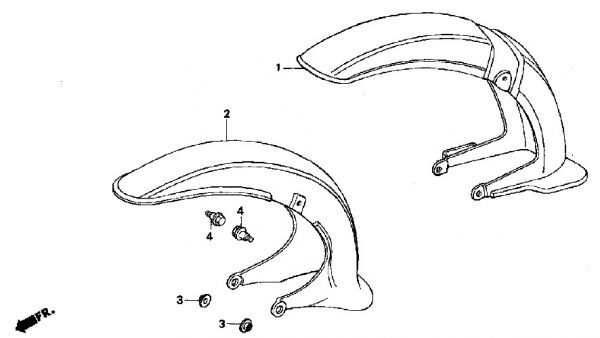 C50 純正 フロントキャリア 新品 スーパーカブ50 メッキ C70 カブ Super Cub ホンダ AA01 STD DX CM HONDA デラックス C90 新品 HA02　/gk4_画像4