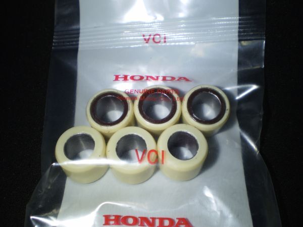 AF58 前期 純正 ウエイトローラー 茶 6.5g ズーマー ZOOMER ローラー AF55E 4スト キャブ AF55 スクーピー FI 桃　/ get_画像1