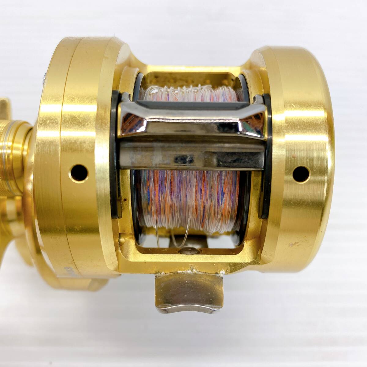 ■ シマノ 15 オシア コンクエスト 301HG ベイト リール 夢屋 ハンドル ノブ OCEA CONQUEST SHIMANO ■_画像2