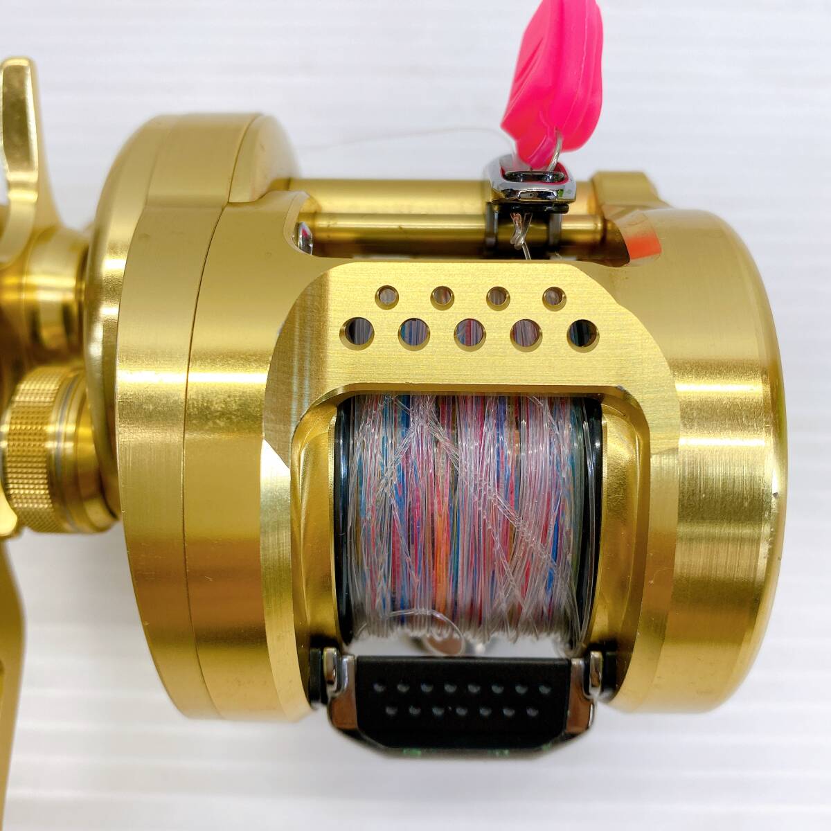 ■ シマノ 16 オシア コンクエスト 301PG ベイト リール 夢屋 パワーハンドルノブ OCEA CONQUEST SHIMANO ■_画像2