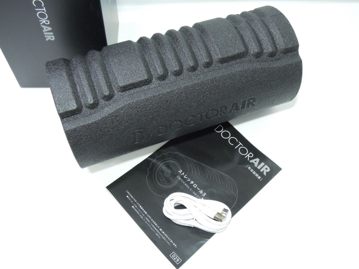 未使用に近い DOCTOR AIR ドクターエアー ストレッチロール3 ESR-07 ブラック_画像2