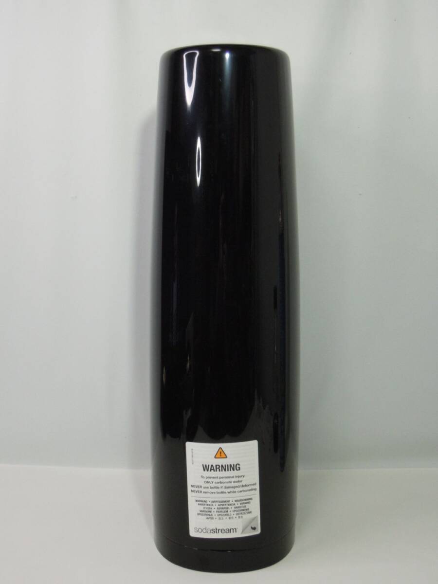 未使用に近い sodastream ソーダストリーム Spirit スピリット スターターキット ブラック マシン本体 60Lガス_画像4