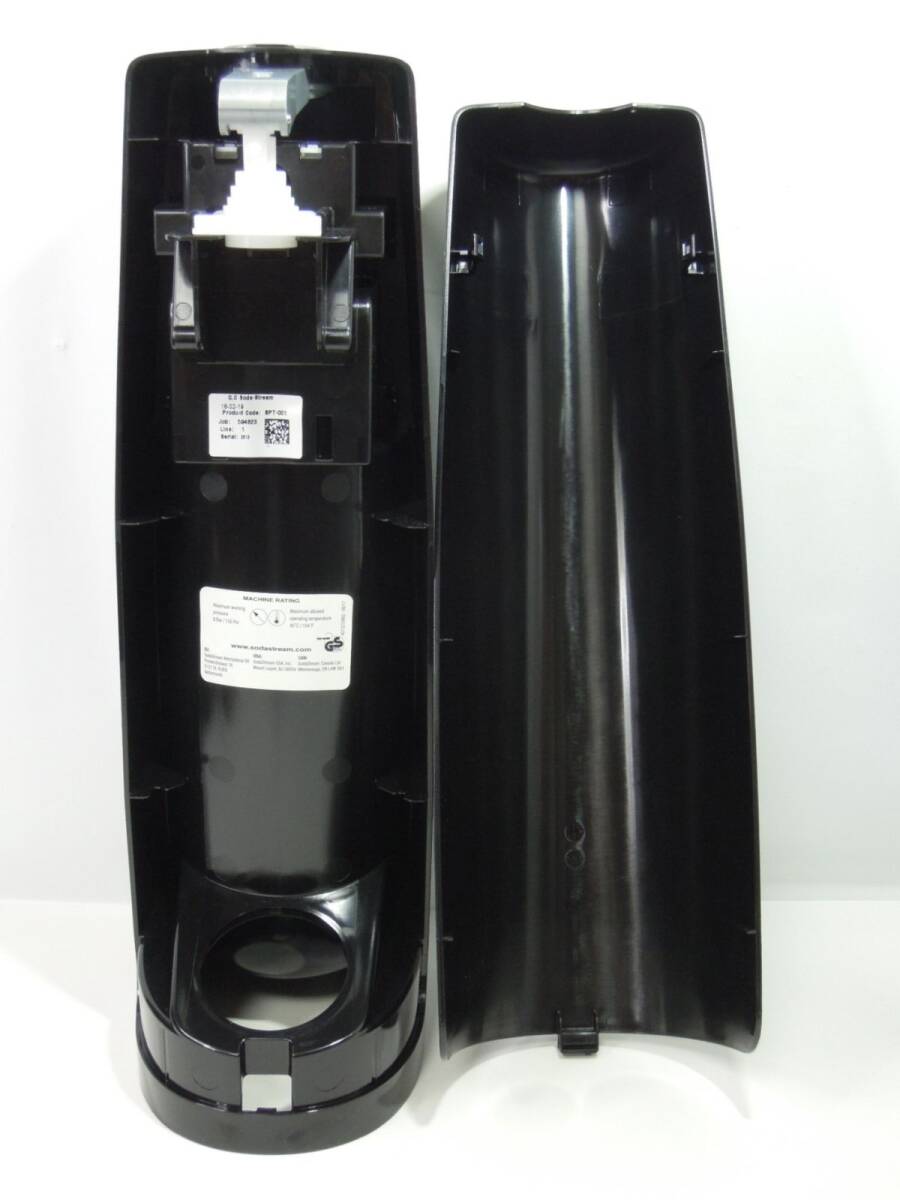 未使用に近い sodastream ソーダストリーム Spirit スピリット スターターキット ブラック マシン本体 60Lガス_画像6
