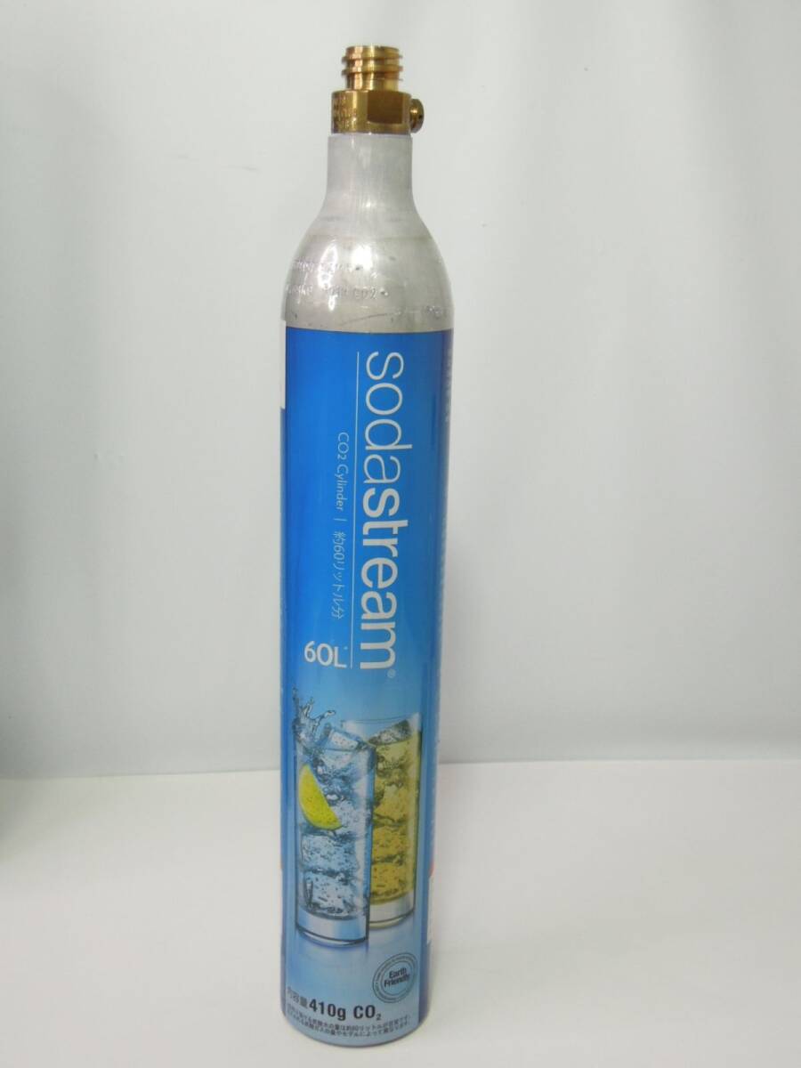 未使用に近い sodastream ソーダストリーム Spirit スピリット スターターキット ブラック マシン本体 60Lガス_画像8